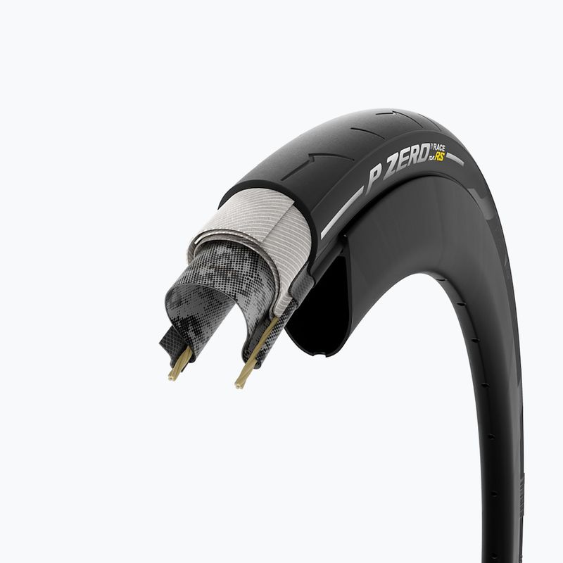 Kerékpár gumiabroncs Pirelli P Zero Race RS TLR 700 x 28C black 5