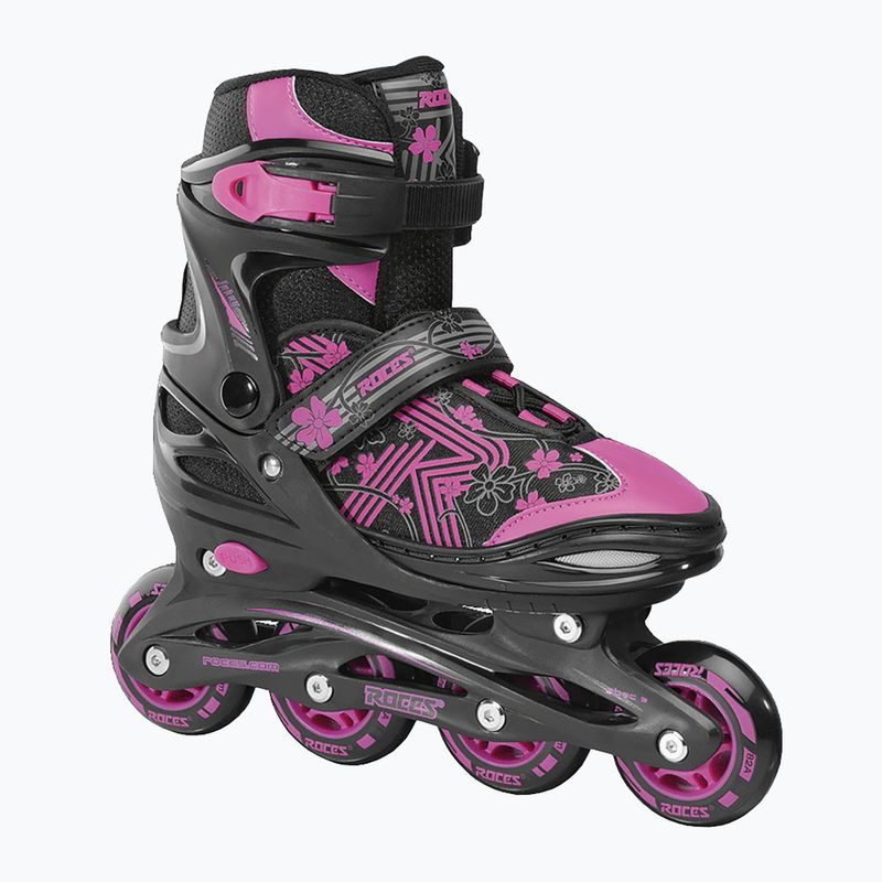 Roces Jokey 3.0 black/pink gyermek görkorcsolya 9