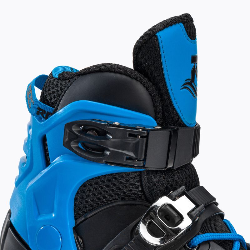 Roces Yep 3X90 TIF gyermek görkorcsolya fekete/kék 400853 8