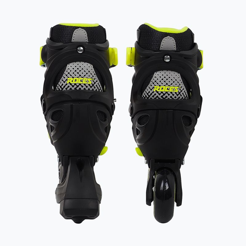 Roces Jokey X Boy gyermek görkorcsolya fekete/lime 4