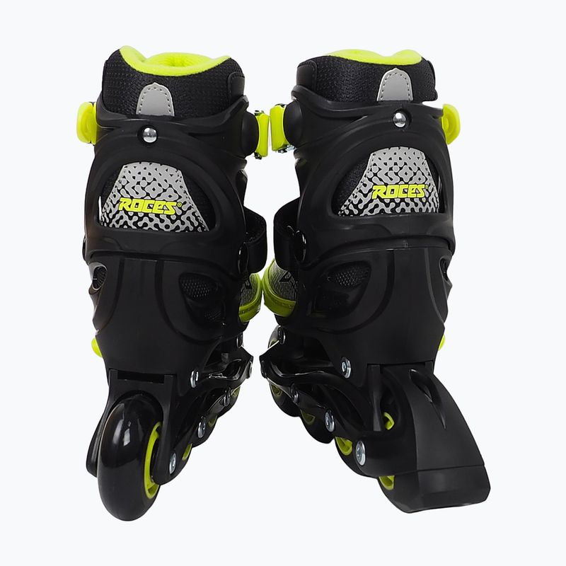 Roces Jokey X Boy gyermek görkorcsolya fekete/lime 5