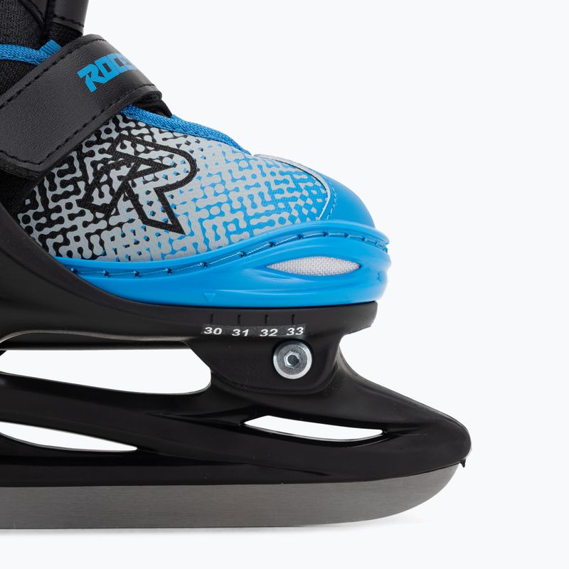 Gyerek jégkorcsolya Roces Jokey Ice X black/astro blue 7