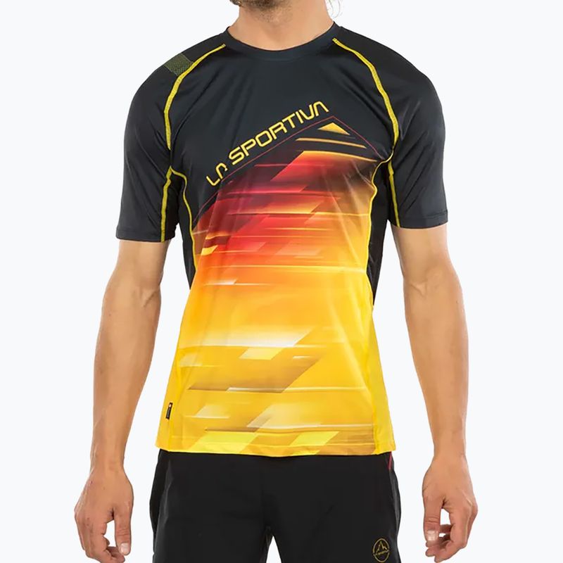 LaSportiva Wave férfi futópóló sárga és fekete P42999100 3