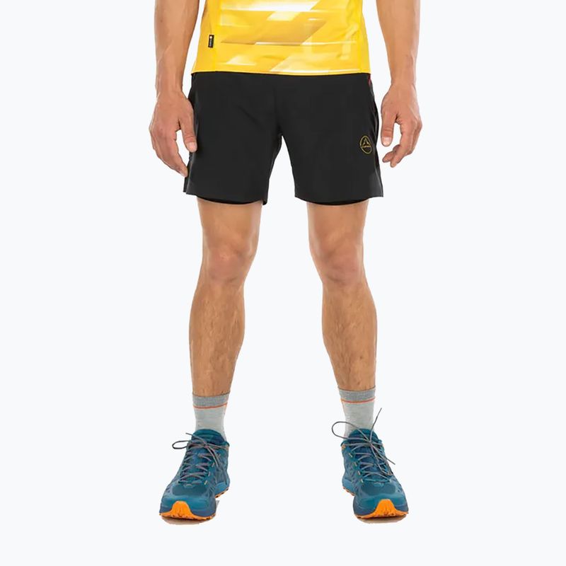 LaSportiva férfi Ultra Distance Short 7" futó rövidnadrág fekete P45999100 3