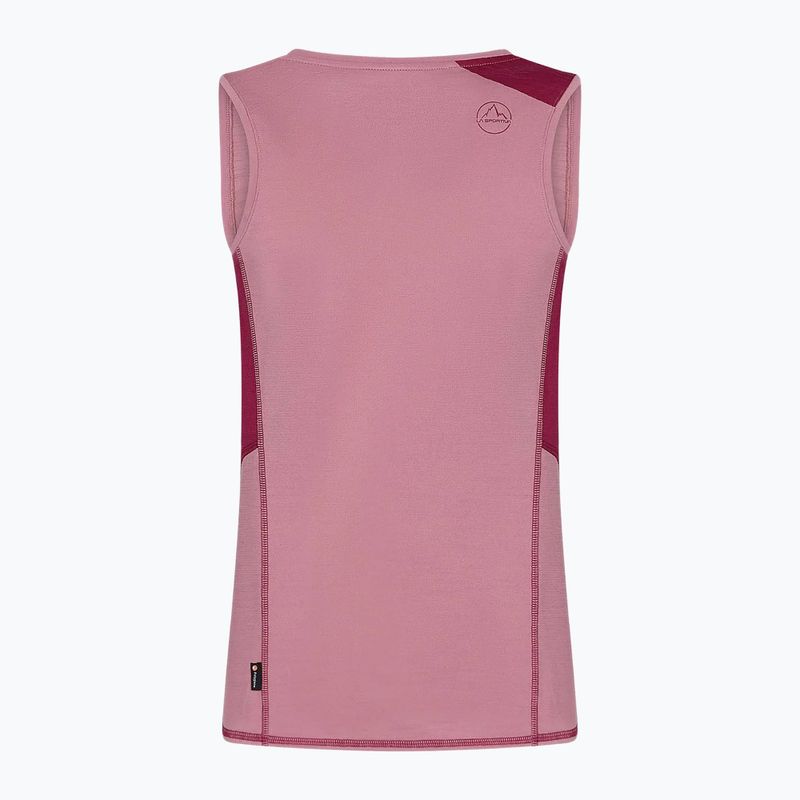 Női La Sportiva Embrace Tank trekking póló rózsaszín Q30405502 7