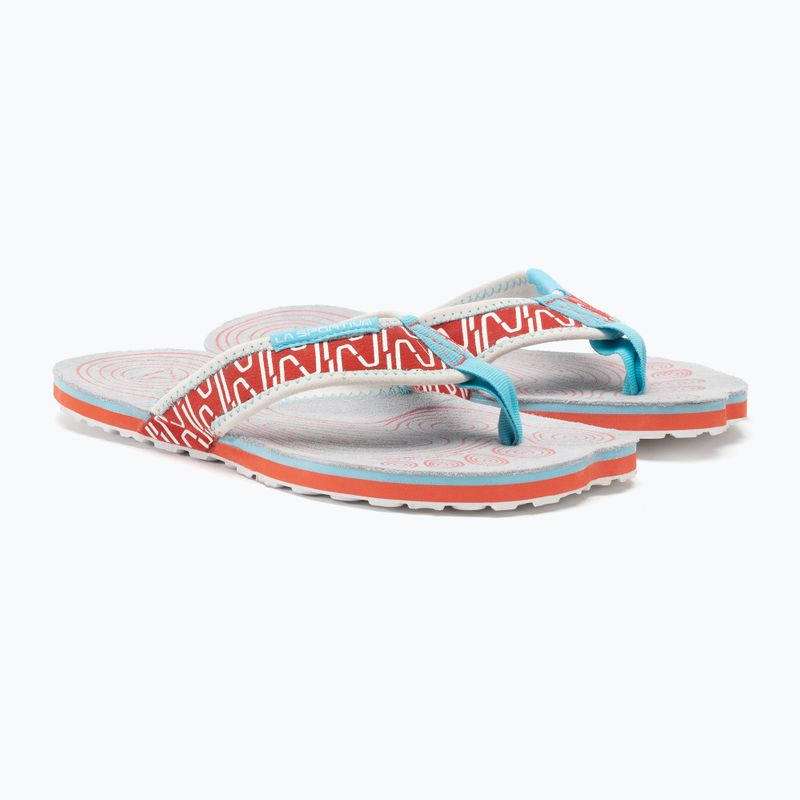 La Sportiva Swing hibiszkusz/malibu kék női flip flopok 4