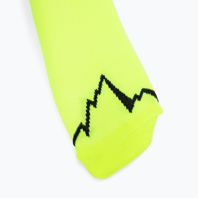 LaSportiva For Your Mountain futózokni sárga és fekete 69R999720 5