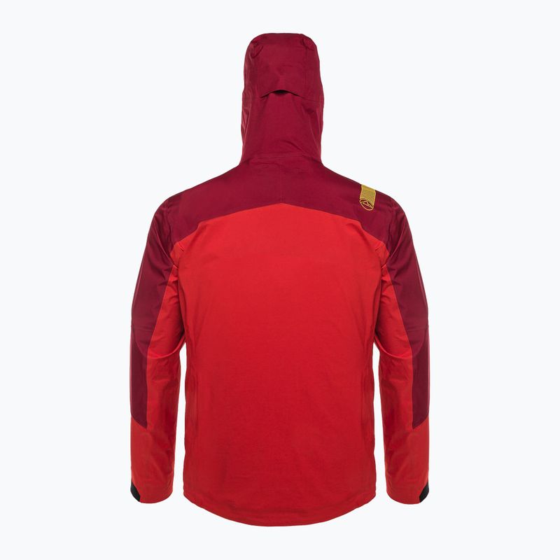 Férfi La Sportiva Northstar Evo Shell piros membrános esőkabát L57319320 7