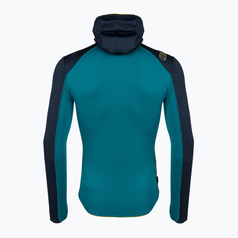 Férfi trekking pulóver La Sportiva Upendo Hoody kék L67635629 2