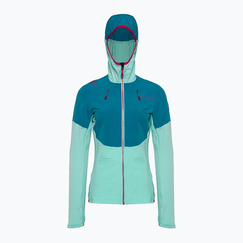 Női trekking pulóver La Sportiva Session Tech Hoody kék M3661616635