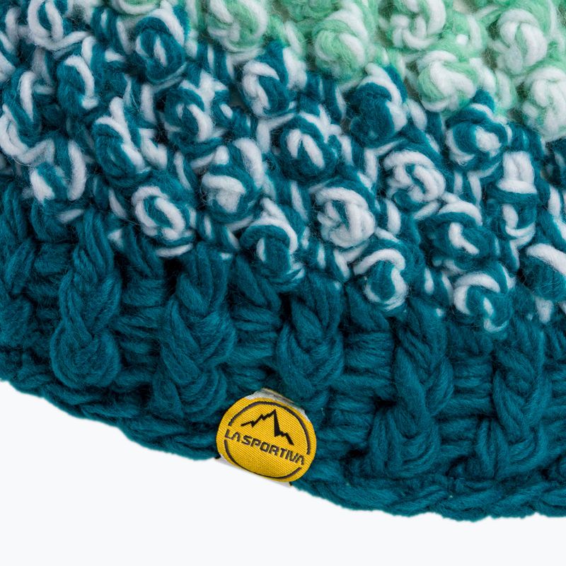 Női téli sapka La Sportiva Terry Beanie türkiz X31616635 3
