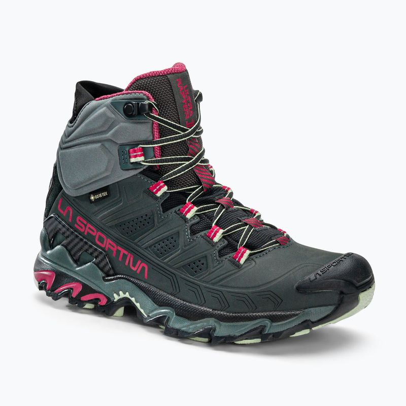 Női túrabakancsok La Sportiva Ultra Raptor II Mid Leather GTX fekete 34L915409