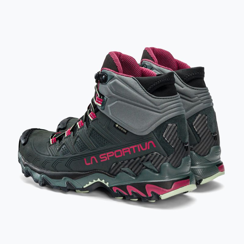 Női túrabakancsok La Sportiva Ultra Raptor II Mid Leather GTX fekete 34L915409 3