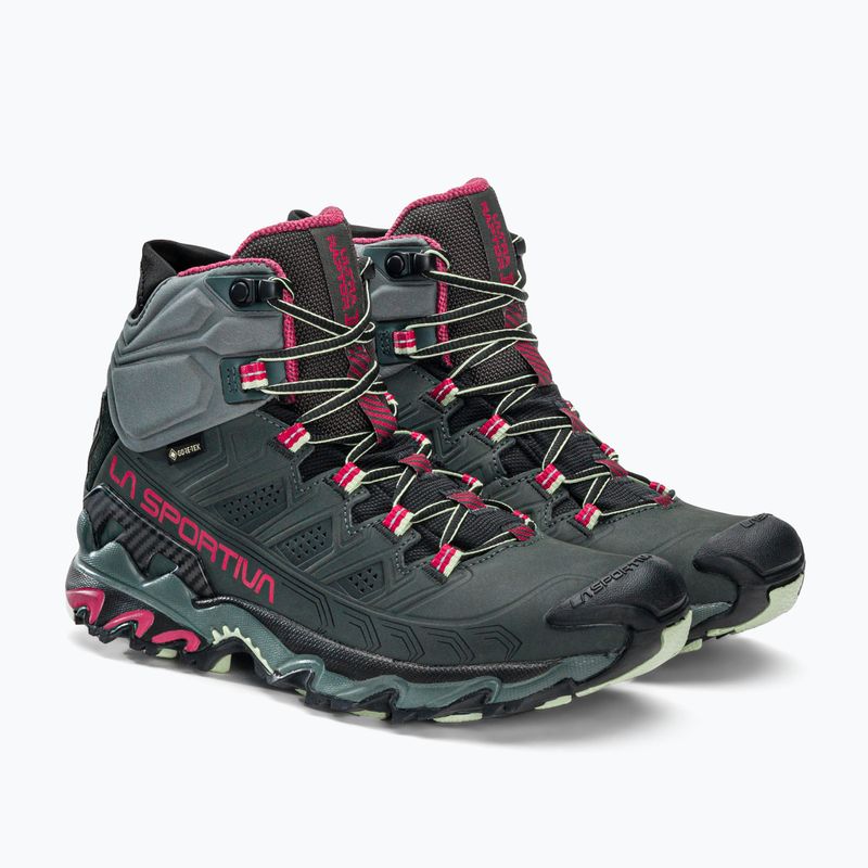 Női túrabakancsok La Sportiva Ultra Raptor II Mid Leather GTX fekete 34L915409 4