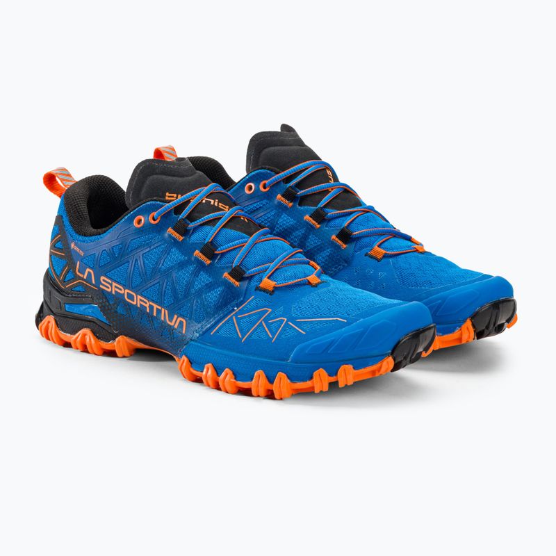 La Sportiva Bushido II GTX elektromos kék/tigris férfi futócipő 4