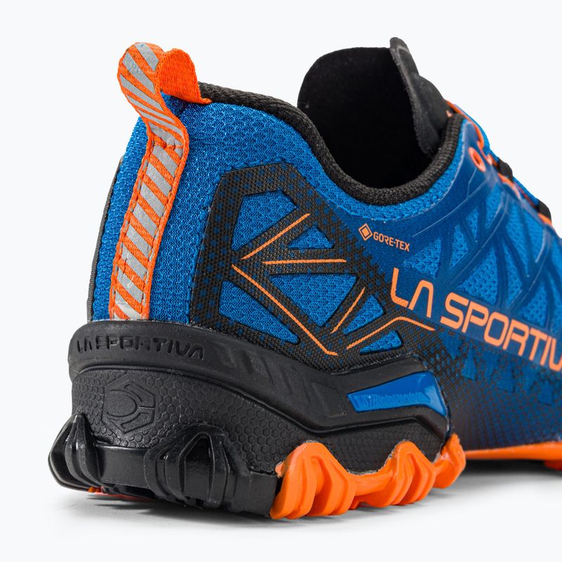 La Sportiva Bushido II GTX elektromos kék/tigris férfi futócipő 9