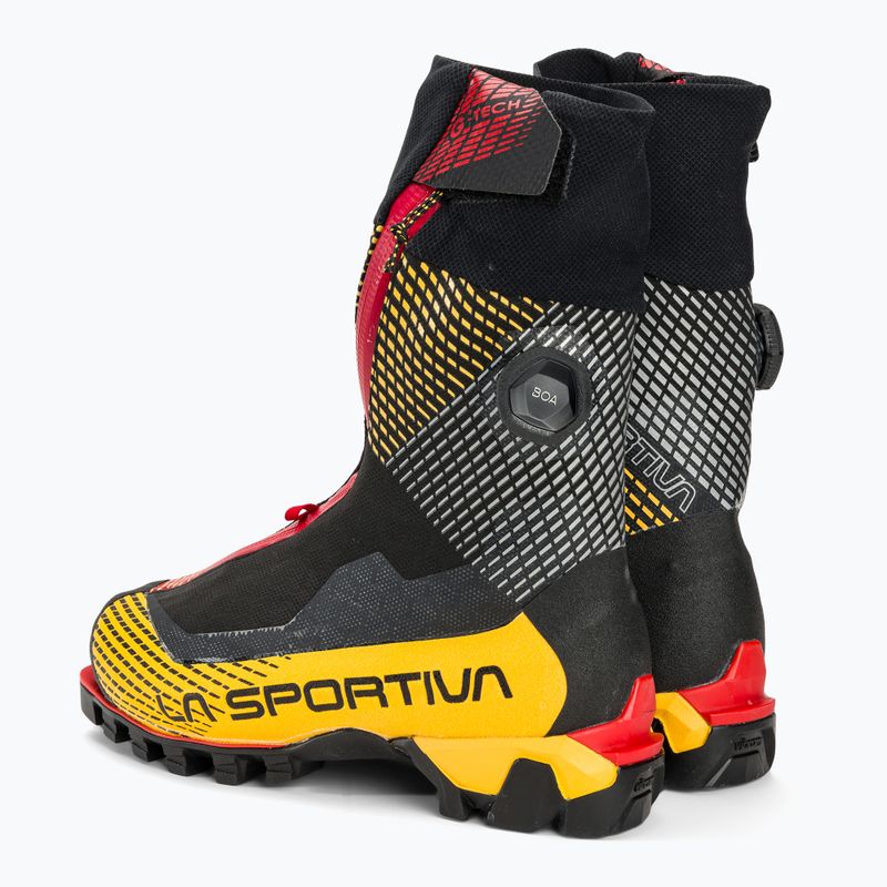 Férfi La Sportiva Aequilibrium Top GTX magashegyi cipő fekete/sárga 31F999100 3