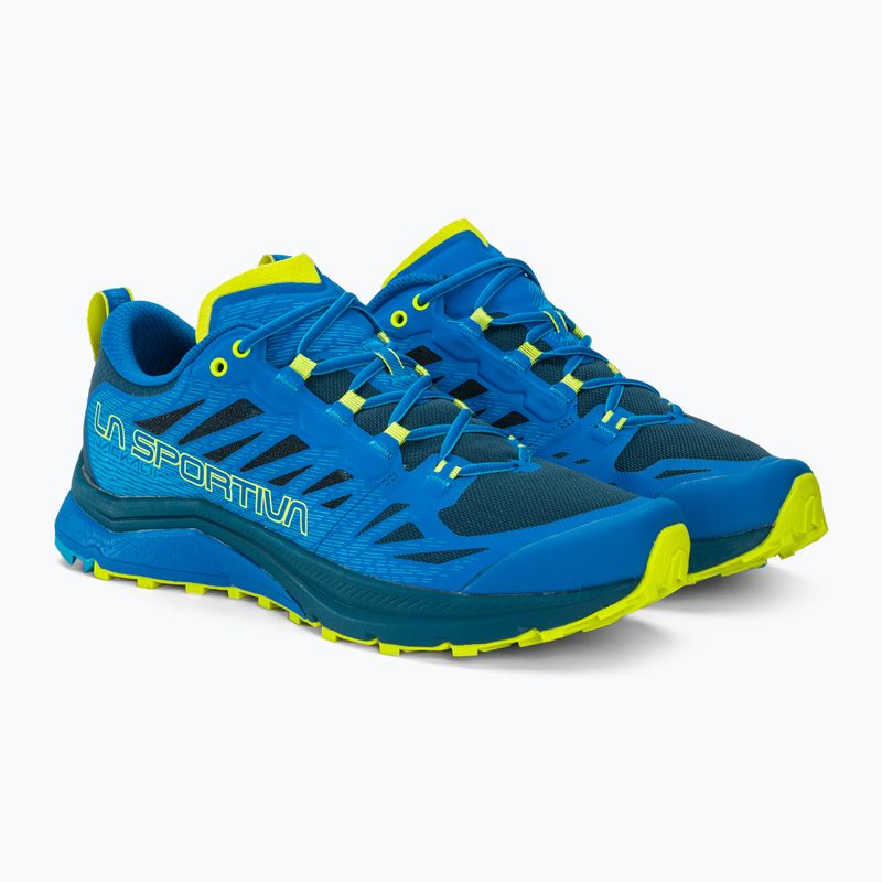 Férfi La Sportiva Jackal II electric blue/lime punch futócipő 4