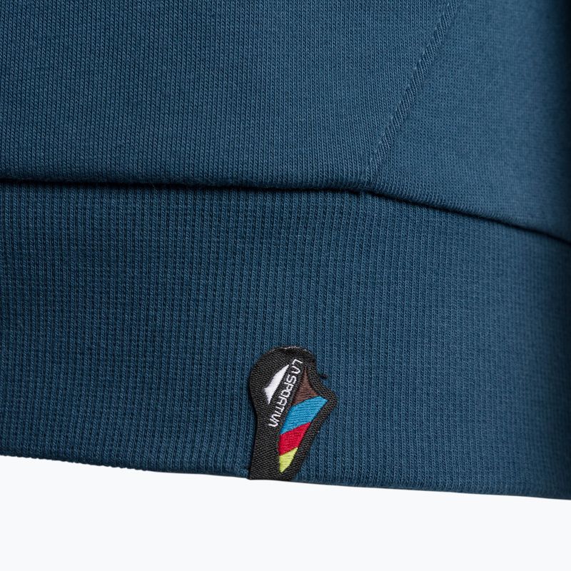 Női trekking pulóver La Sportiva Retro Hoody vihar kék 3