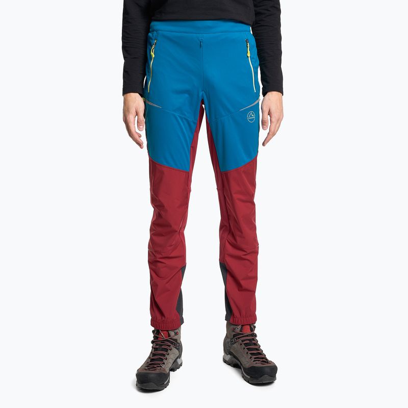 La Sportiva férfi trekking nadrág Ikarus sangria/elektromos kék