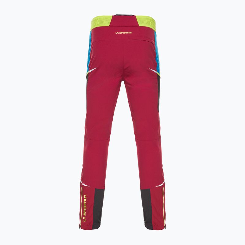 La Sportiva férfi trekking nadrág Ikarus sangria/elektromos kék 6
