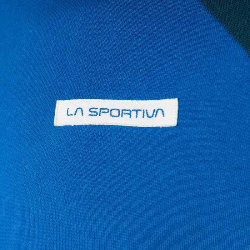 Férfi La Sportiva Telendos Hoody elektromos kék/viharkék trekking pulóver 3