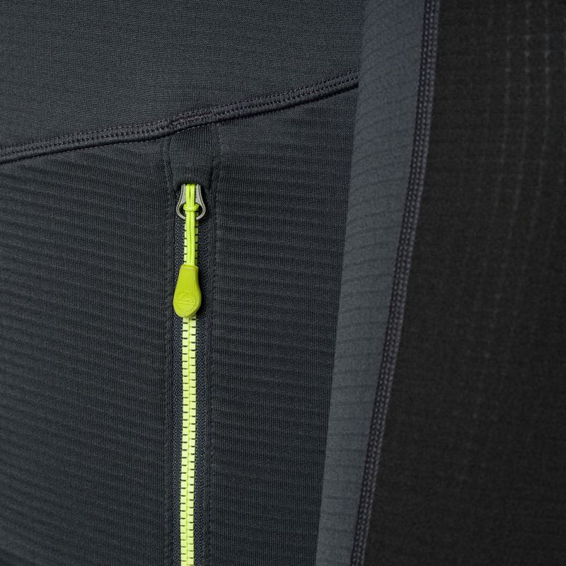 Férfi La Sportiva Upendo Hoody carbon/lime punch trekking melegítő pulóver 3