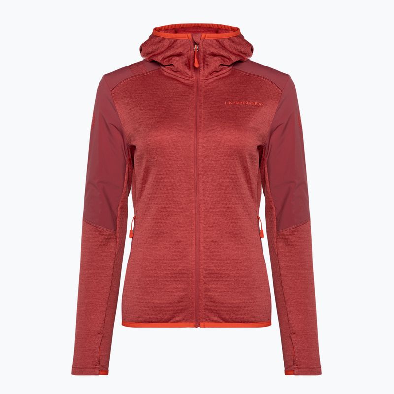 Női trekking pulóver LaSportiva Existence Hoody piros Q34323323