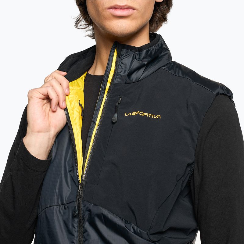 Férfi trekking mellény La Sportiva Ascent Primaloft mellény fekete 4