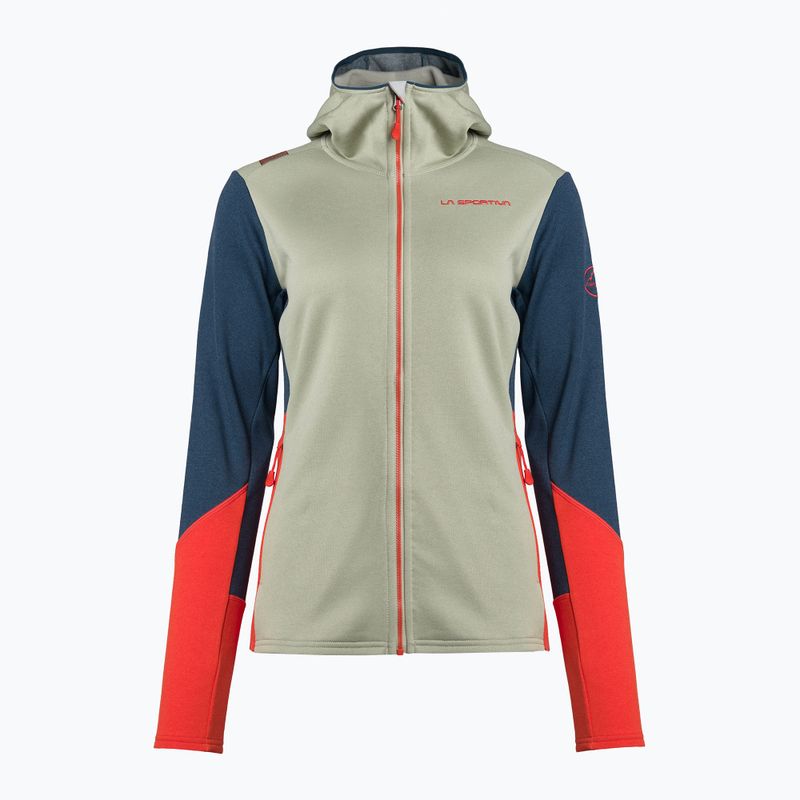 La Sportiva Cosmic Hoody tea/storm blue női trekking melegítő pulóver