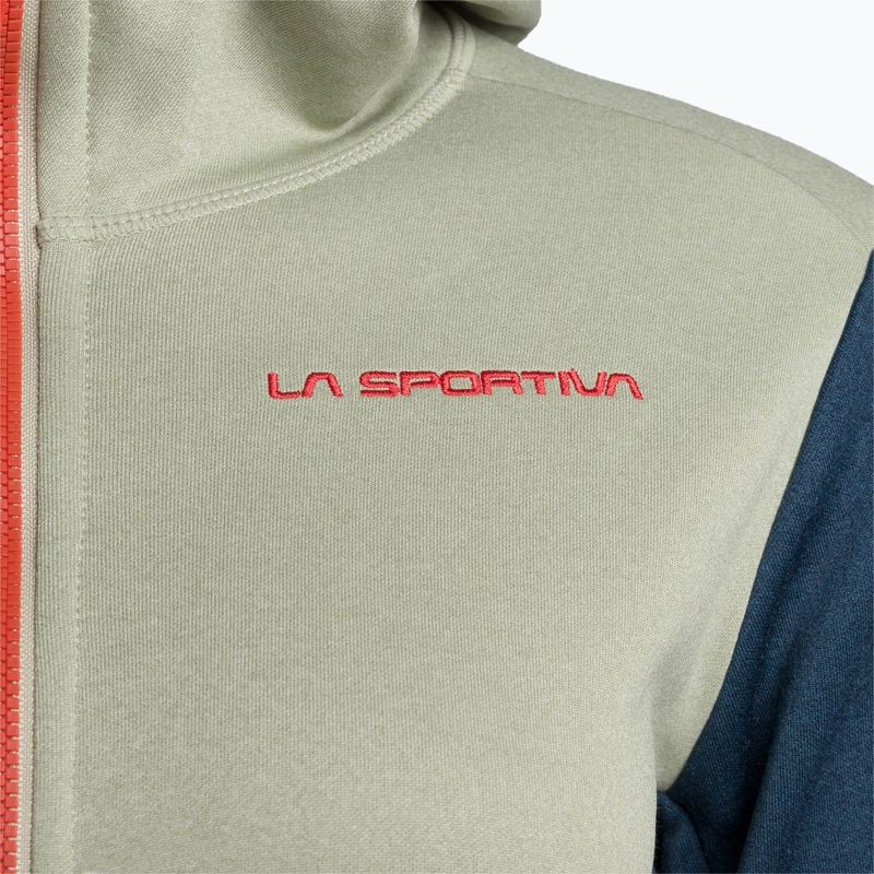 La Sportiva Cosmic Hoody tea/storm blue női trekking melegítő pulóver 3