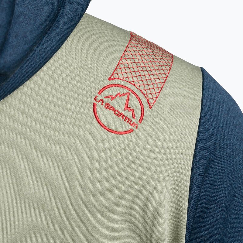 La Sportiva Cosmic Hoody tea/storm blue női trekking melegítő pulóver 5