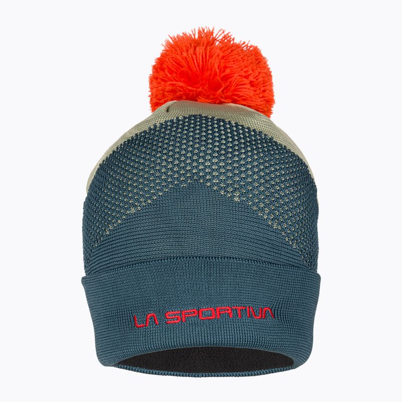 La Sportiva Knitty Beanie vihar kék/tea téli sapka 2