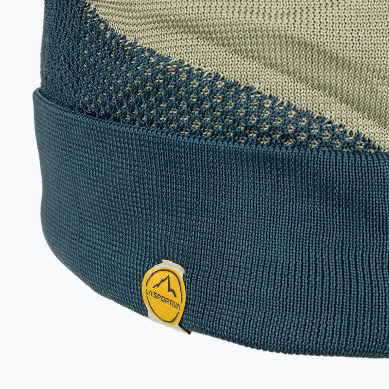 La Sportiva Knitty Beanie vihar kék/tea téli sapka 4