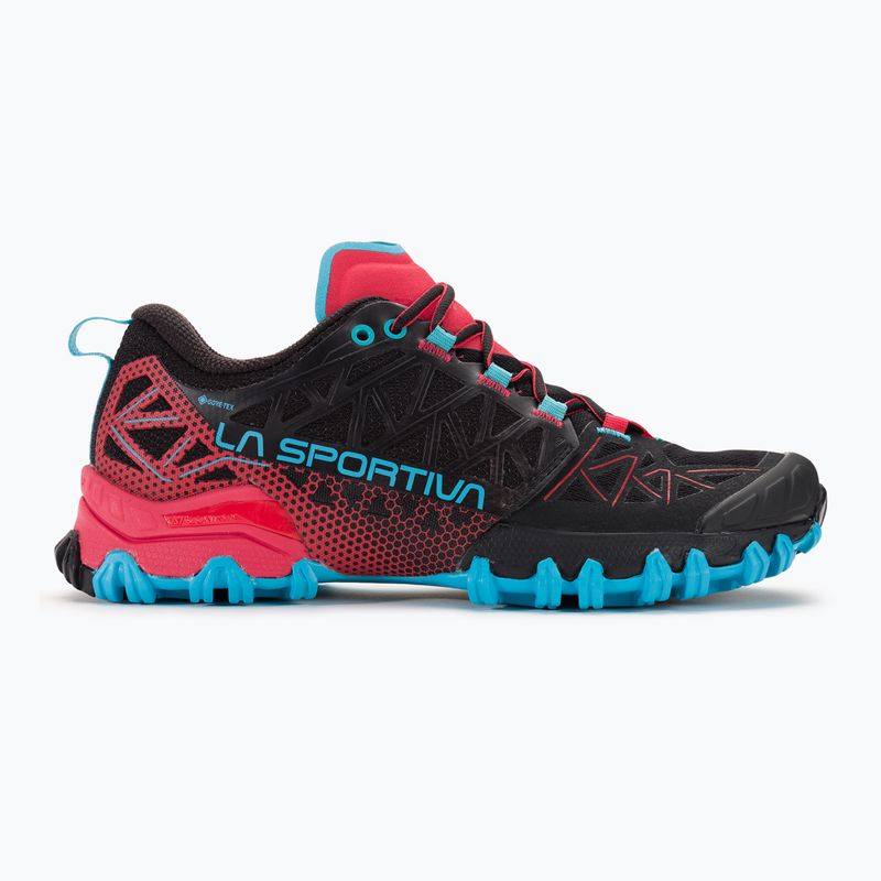 La Sportiva Bushido II GTX fekete/hibiszkusz női futócipő 2