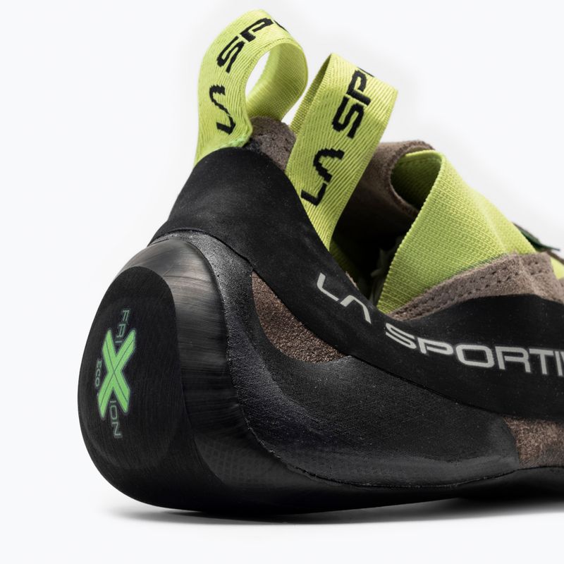 La Sportiva Cobra Eco hegymászócipő barna és zöld 20O804705 8