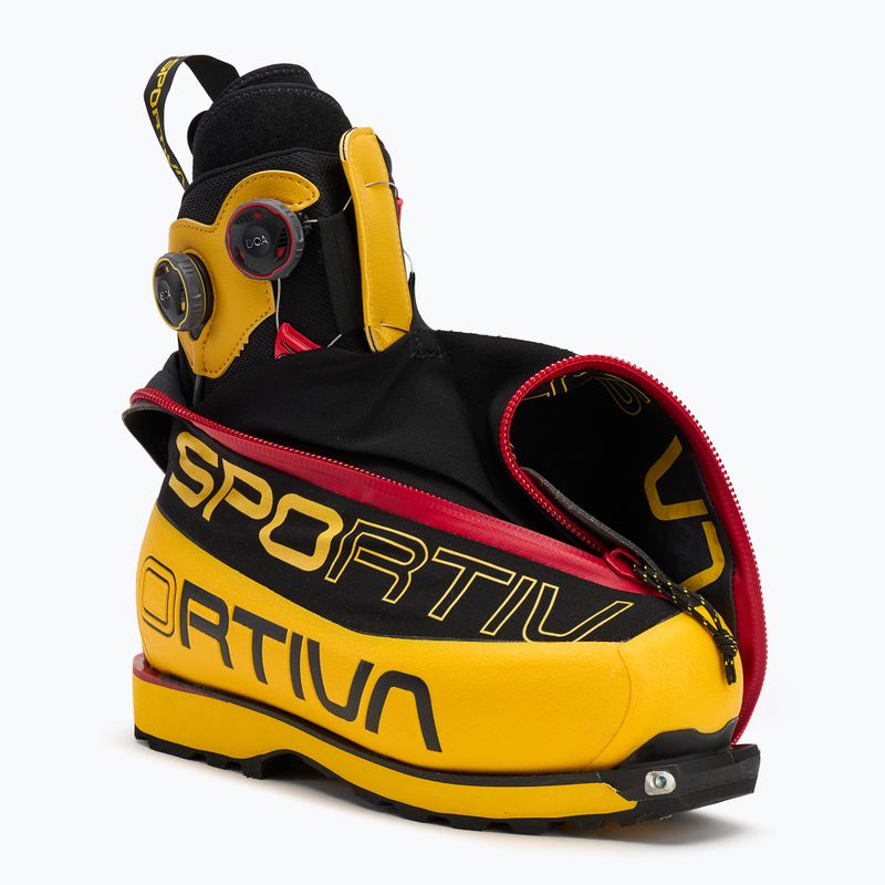 Magashegyi cipő La Sportiva Olympus Mons Cube yellow/ black 9