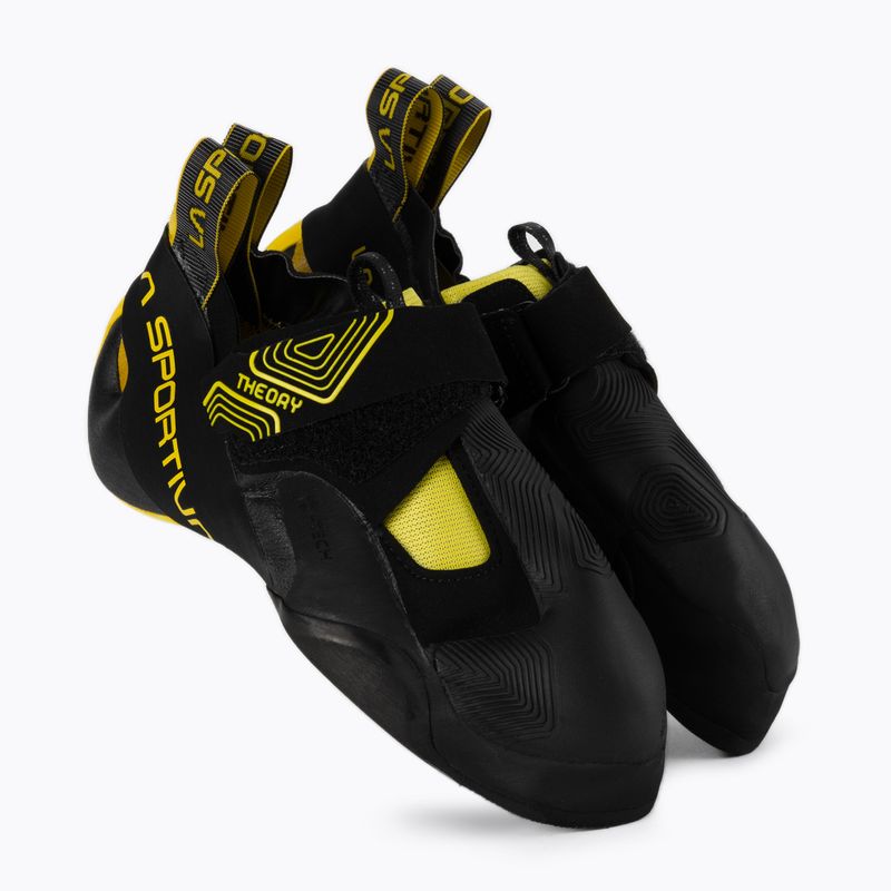 La Sportiva Theory férfi mászócipő fekete/sárga 20W999100_38 5