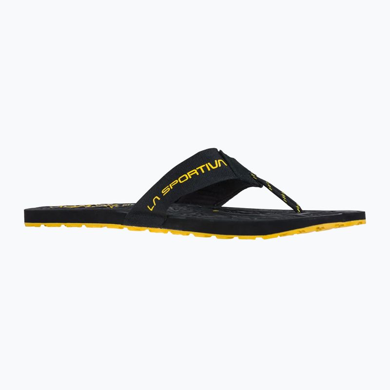 La Sportiva férfi Jandal fekete/sárga flip flopok 9