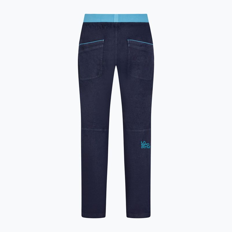 Férfi hegymászónadrág La Sportiva Cave Jeans tengerészkék H97610624 2