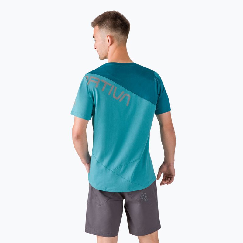 Férfi La Sportiva Float hegymászó póló kék N00624623 3