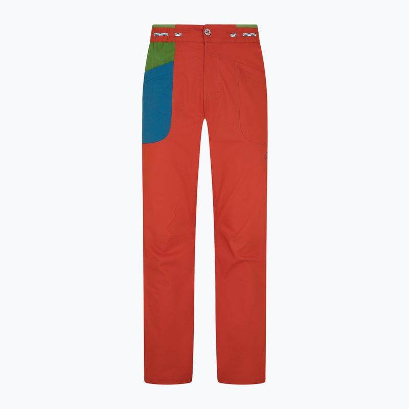 Férfi La Sportiva Fuente hegymászónadrág piros N69313718 6