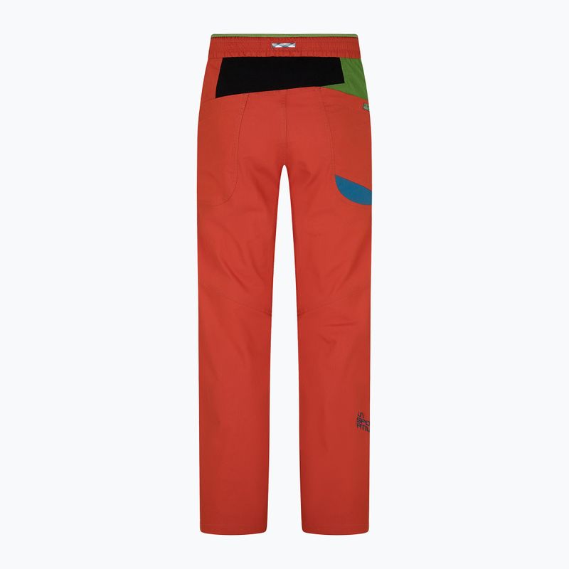 Férfi La Sportiva Fuente hegymászónadrág piros N69313718 7