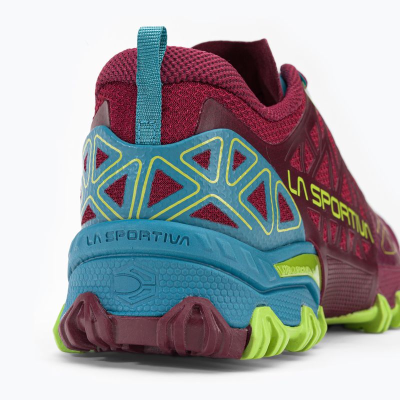 La Sportiva Bushido II női futócipő bordó-kék 36T502624 10