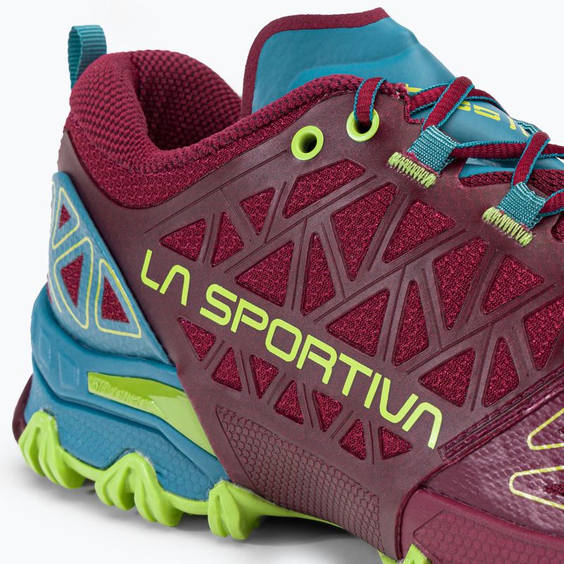 La Sportiva Bushido II női futócipő bordó-kék 36T502624 11