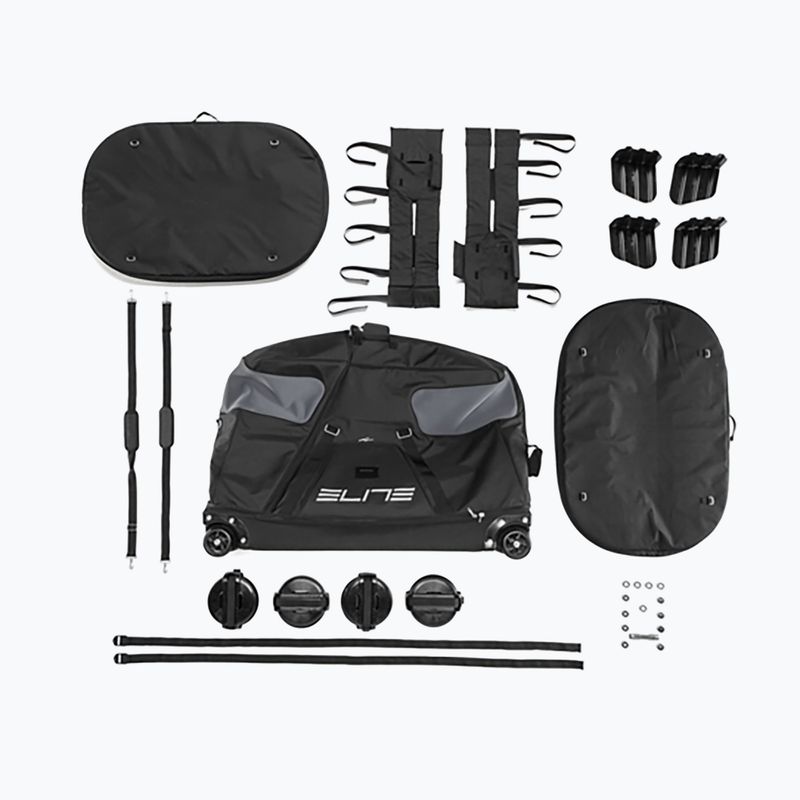 Kerékpáros táska Elite Borson black/grey 4