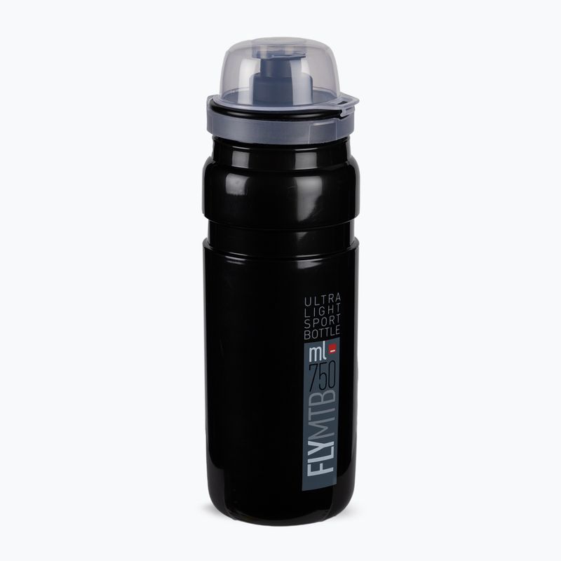 Kerékpáros italos palack Elite FLY MTB fekete-szürke EL0160753