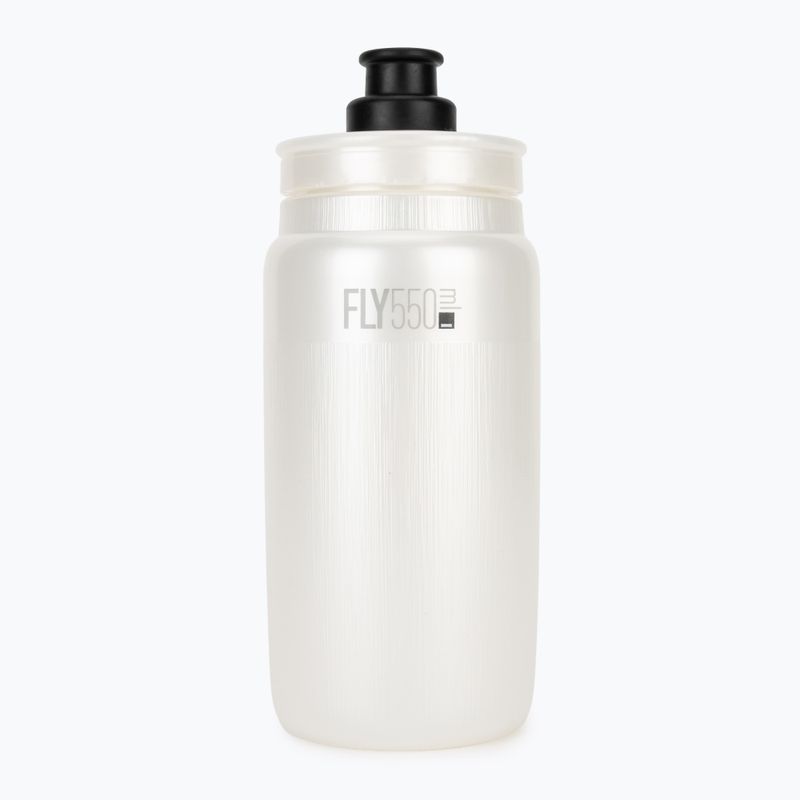 Kerékpáros kulacs Elite FLY Tex 550 ml pearl white 2