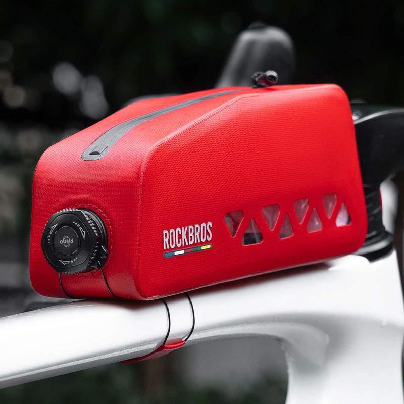 Váztáska Rockbros 30120129 Road to Sky Top Tube Bag red 2