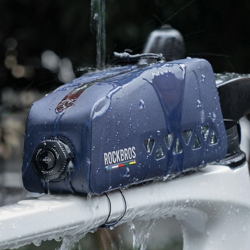Váztáska Rockbros 30120129 Road to Sky Top Tube Bag dark blue 4